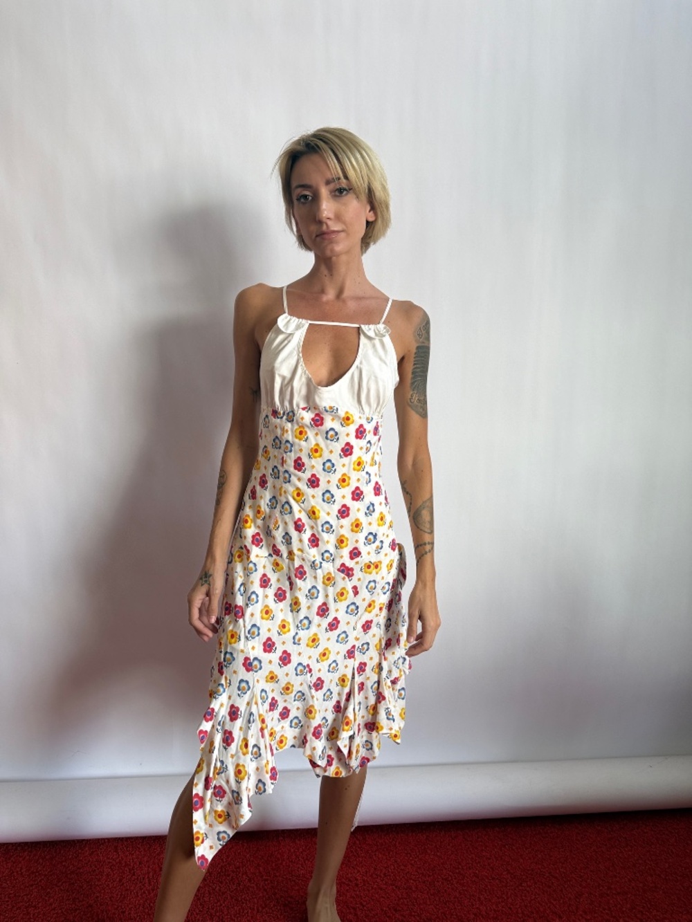Vivienne Westwood 1500$ Andreas Kronthaler Silk Blend Dress 2016 - Picture 3 of 16